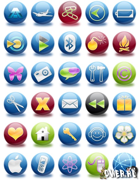 The Spherical Icon Set