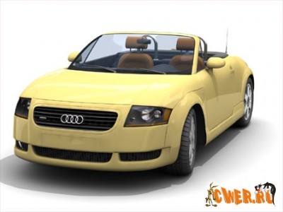 Audi TT 3dsmax model