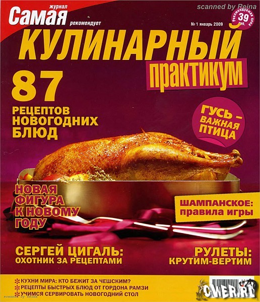 Кулинарный практикум №1 (январь) 2009