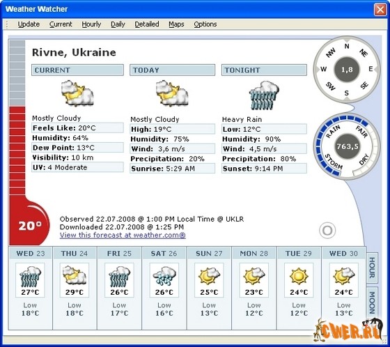 Weather Watcher 5.6 Build 32