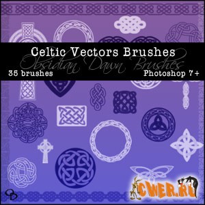 Celtic Knotwork Vectors Brushes