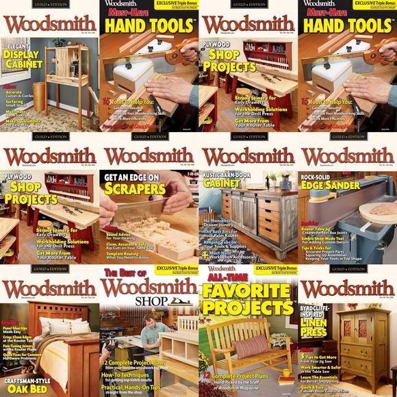 Woodsmith №234-240 January-December 2018 + Specials Архив 2018 Подшивка 2018