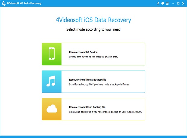 4Videosoft iOS Data Recovery 8.1.6