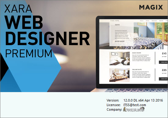 Xara Web Designer Premium 12.0.0.44262