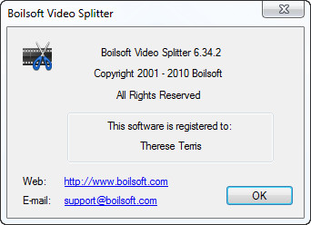 Boilsoft Video Splitter