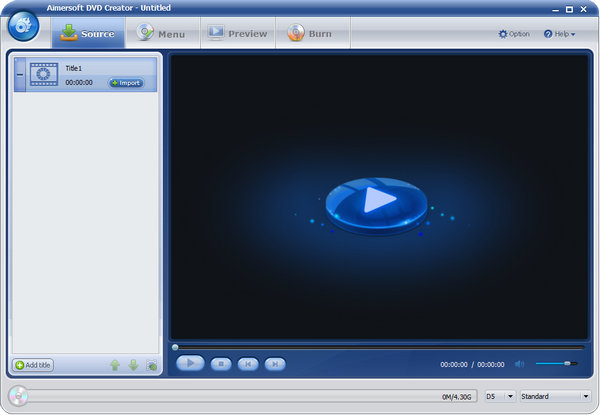 Aimersoft DVD Creator