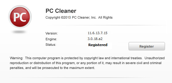 PC Cleaner Pro 2013