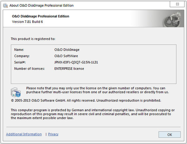 O&O DiskImage Professional