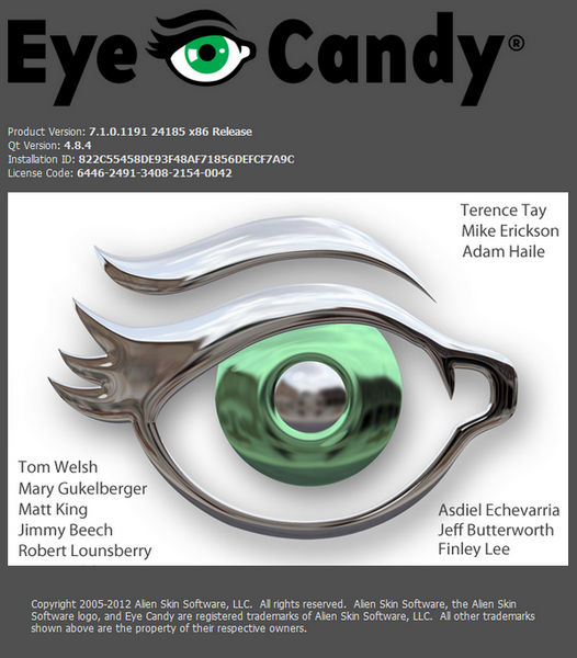 Alien Skin Eye Candy