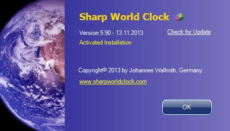 Sharp World Clock