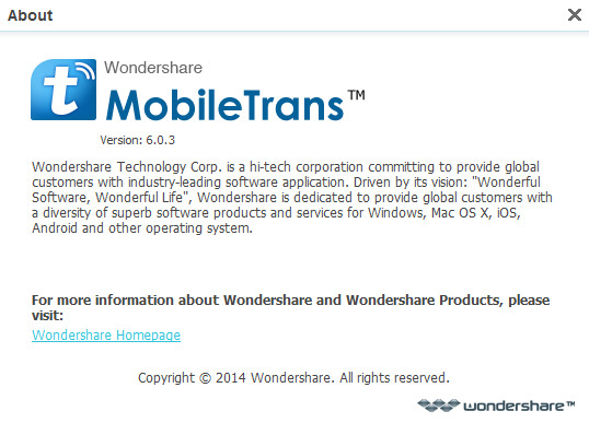 Wondershare MobileTrans