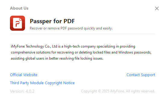 Passper for PDF