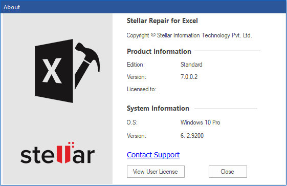 Stellar Repair for Excel