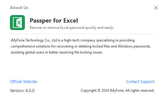 Passper for Excel