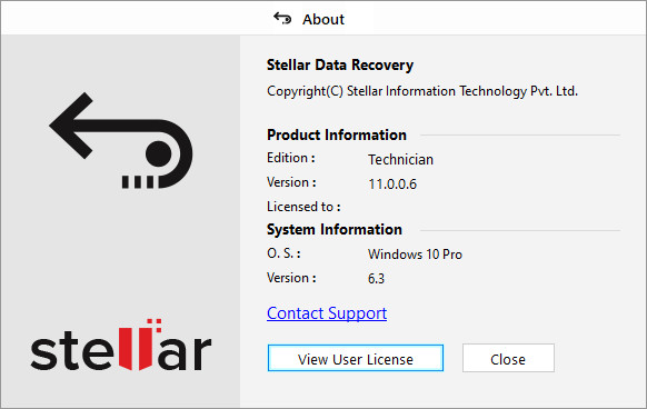 Stellar Data Recovery