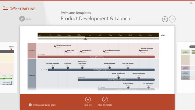 Office Timeline