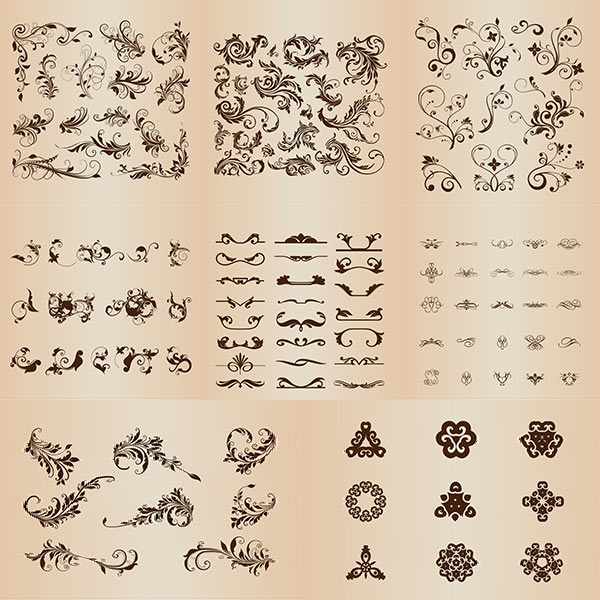 Decorative design elements (Cwer.ws)