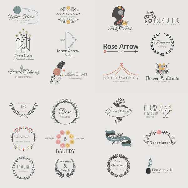 Logo templates vector (Cwer.ws)