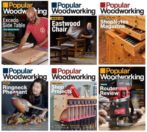 Popular Woodworking №276-281 January-December 2024 Подшивка 2024 Архив 2024