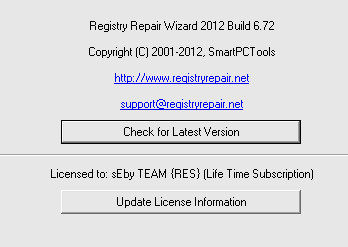 Registry Repair Wizard