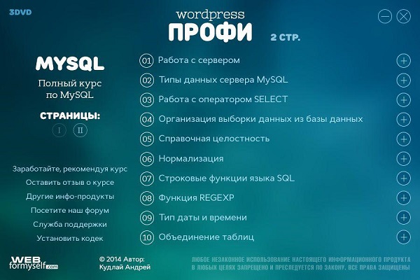 WordPress - профессионал3