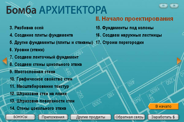 Бомба архитектора: полное руководство по Autocad Architecture