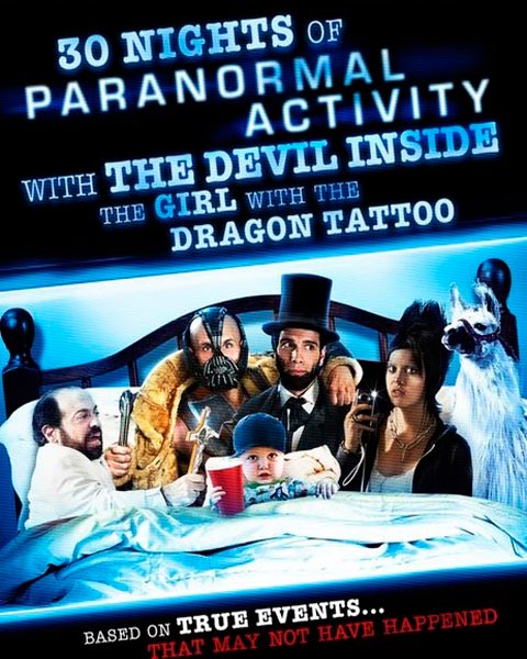 30 Nights of Paranormal Activity with the Devil Inside the Girl with the Dragon Tattoo