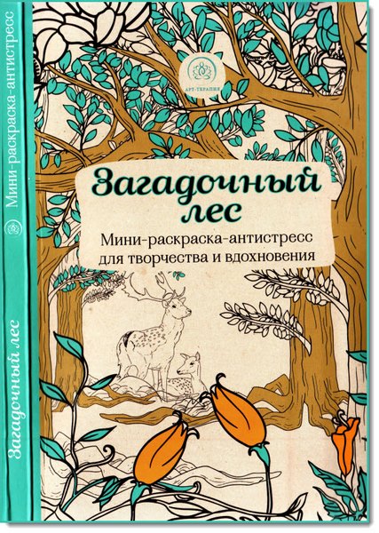 А. Полбенникова. Загадочный лес. Мини-раскраска-антистресс