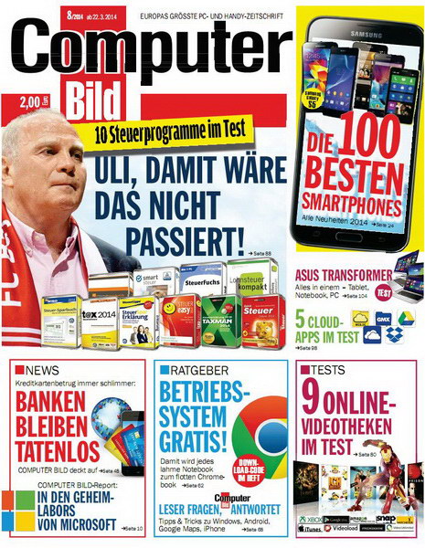 Computer Bild №8 (März 2014) Germany