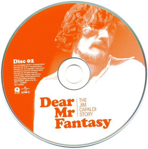 Jim Capaldi. Dear Mr Fantasy: The Jim Capaldi Story 4CD Box Set (2011)