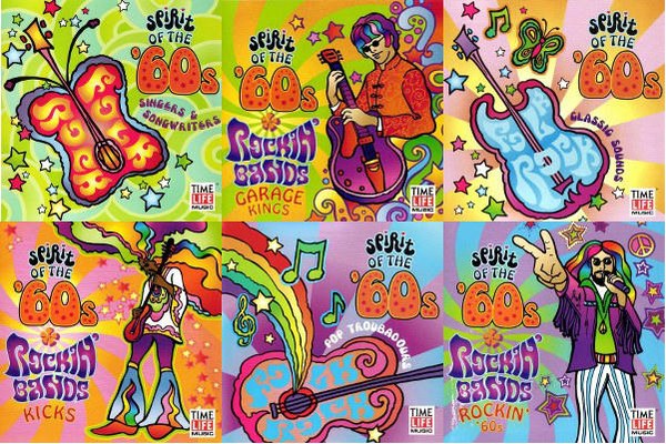 скачать Time Life Music: Spirit Of The 60's 6CD (2000-2001)