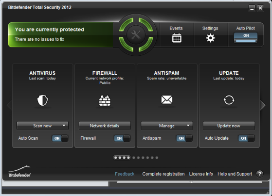 BitDefender Total Security 2012