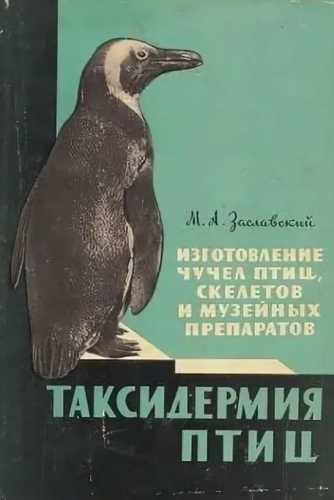 М.А. Заславский. Изготовление чучел птиц, скелетов и музейных препаратов