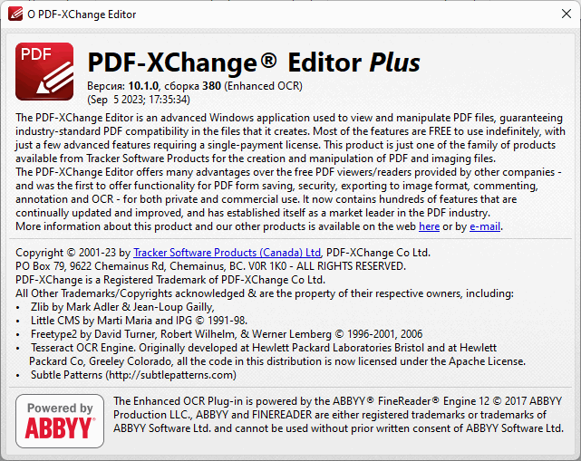 PDF-XChange Pro 10.1.0.380