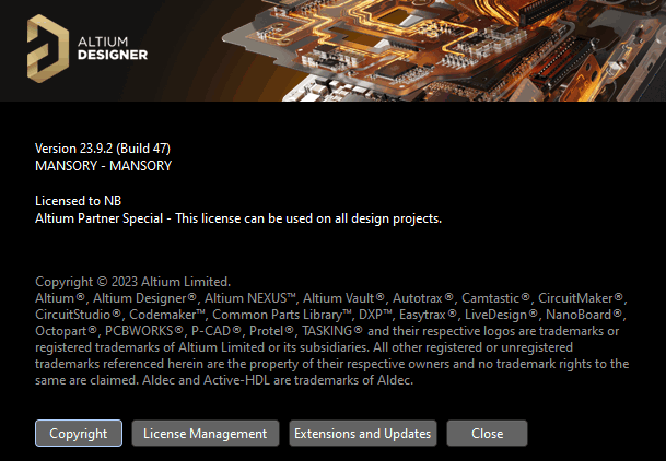 Altium Designer 23.9.2 Build 47