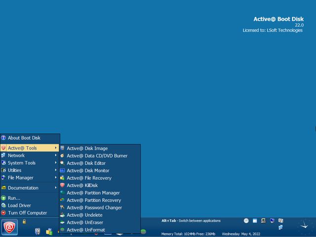 Active Boot Disk 22.0