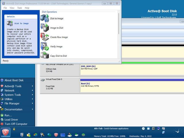 Active Boot Disk 22.0