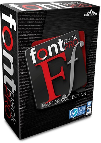 Summitsoft FontPack Pro Master Collection 2021