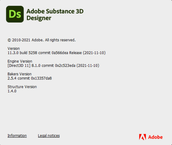 Adobe Substance 3D Designer 11.3.0.5258