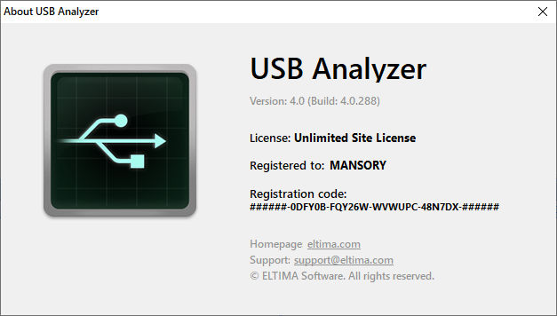 Eltima USB Analyzer 4.0.288