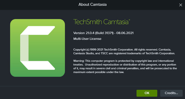 TechSmith Camtasia 2021.0.4 Build 31371