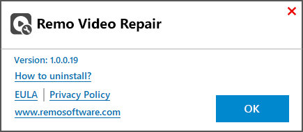 Remo Video Repair 1.0.0.19