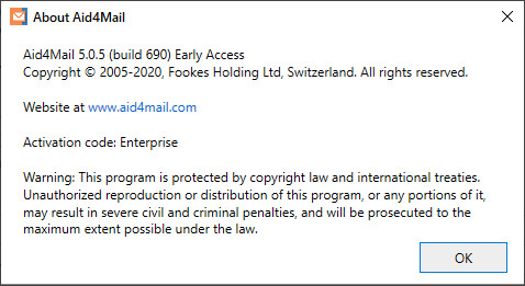 Aid4Mail 5.0.5 Build 690