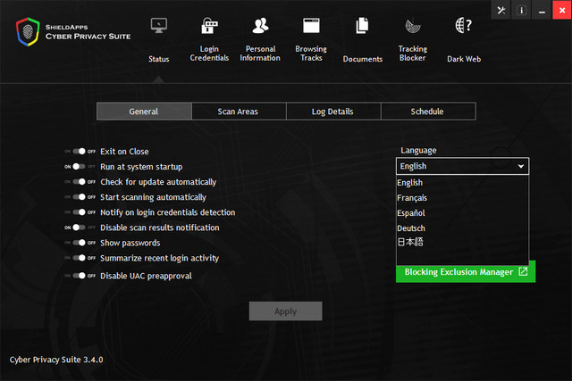 ShieldApps Cyber Privacy Suite 3.4.0