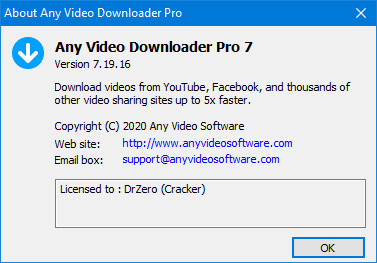 Any Video Downloader Pro 7.19.16