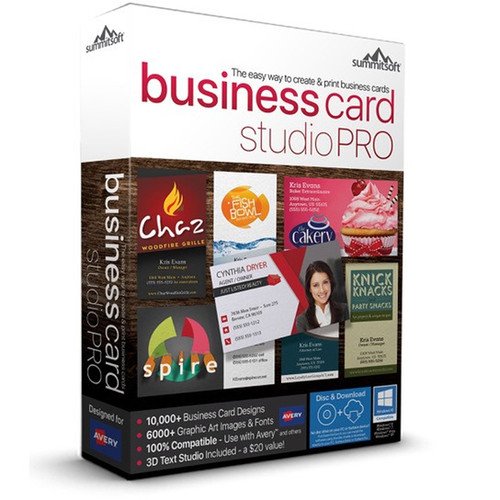 Summitsoft Business Card Studio Pro