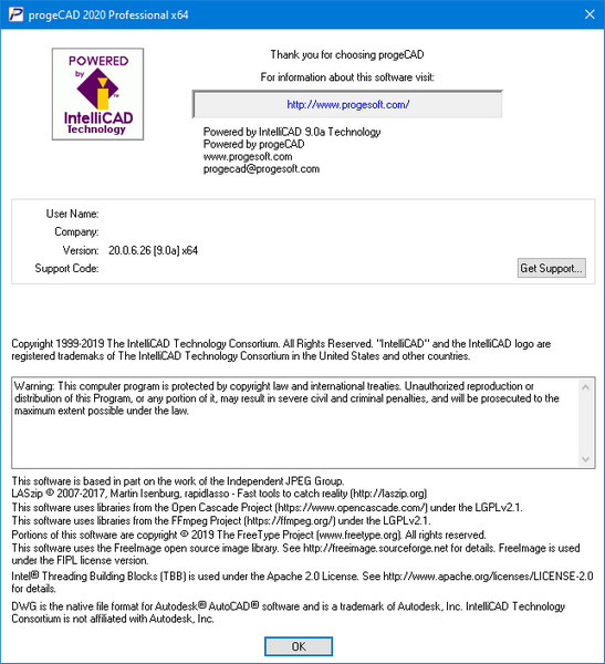 ProgeCAD 2020 Professional 20.0.6.26