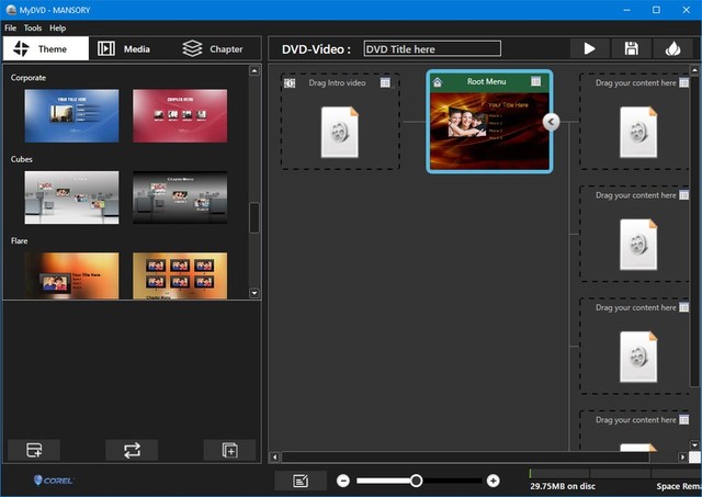 Corel VideoStudio MyDVD