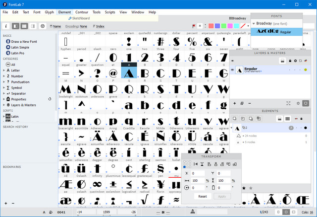 FontLab 7