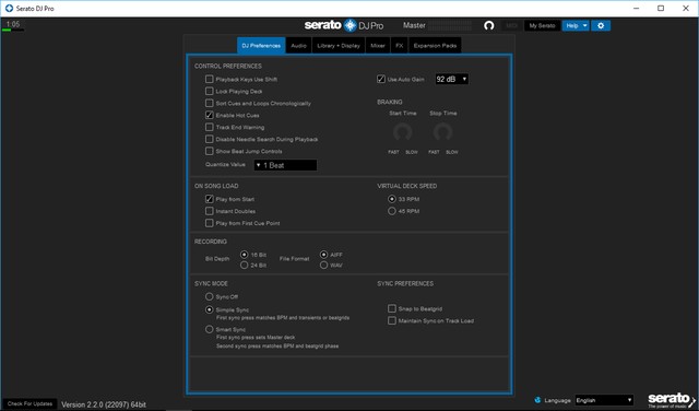 Serato DJ Pro 2.2.0 Build 97